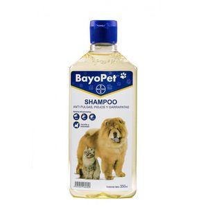 Shampoo para Mascotas Antipulgas, Piojos y Garra 350 ml