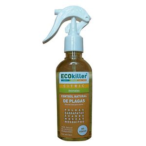 Ecokiller Repelente para Mascotas Organico Citrico 125 ml Arenero Cubierto con Filtro Ch