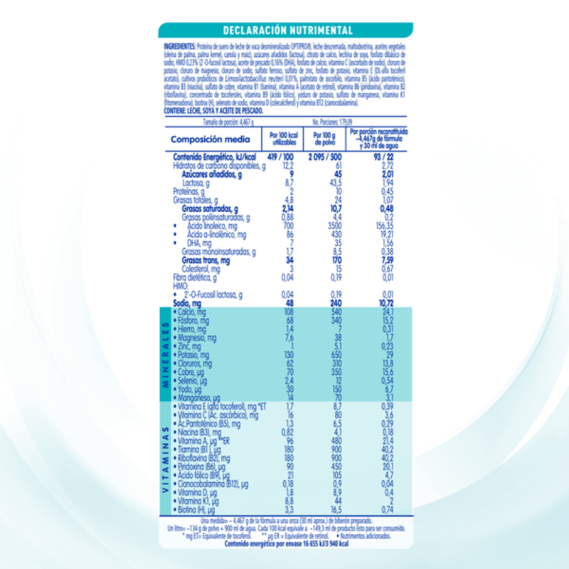 Farmacias del Ahorro, Fórmula infantil NAN® 2 SUPREME PRO, De 6 a 12  meses, 1 lata de 800g