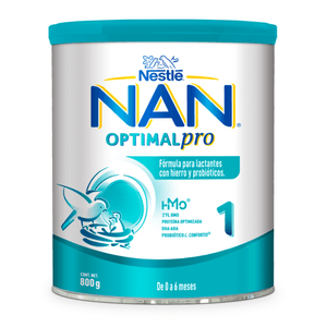 NAN Fórmula Infantil 1 Optimal Pro, 0 a 6 Meses 800 g