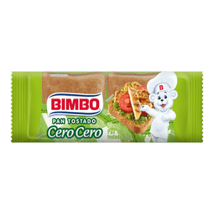 Bimbo Pan Tostado Cero Cero 12p 250 g