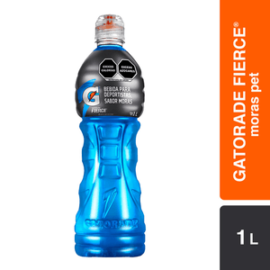 Gatorade Bebida Isotónica Energetic Fierce Sabor Moras 1 L