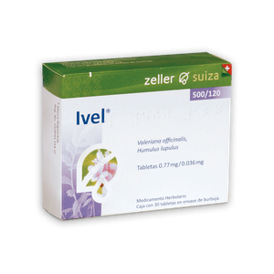 Ivel 0.77/0.036 Mg Tabletas 30 Pz