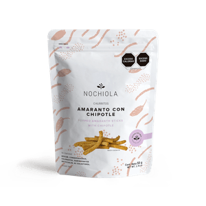 Nochiola Churritos de Amaranto con Chipotle 50 g