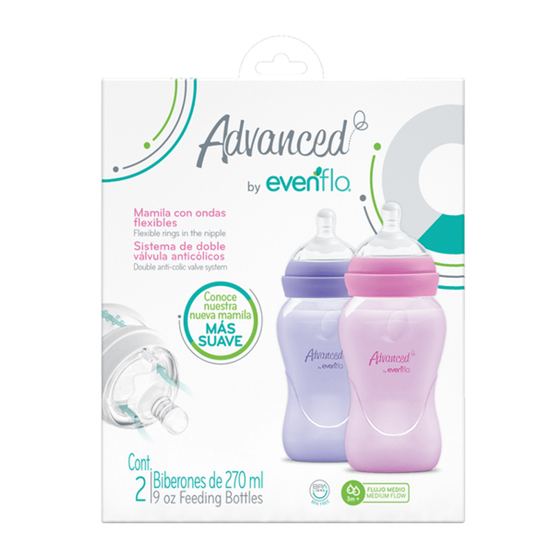 Farmacias del Ahorro  EVENFLO ADVANCED ALMACENAMIENTO LECH MAT