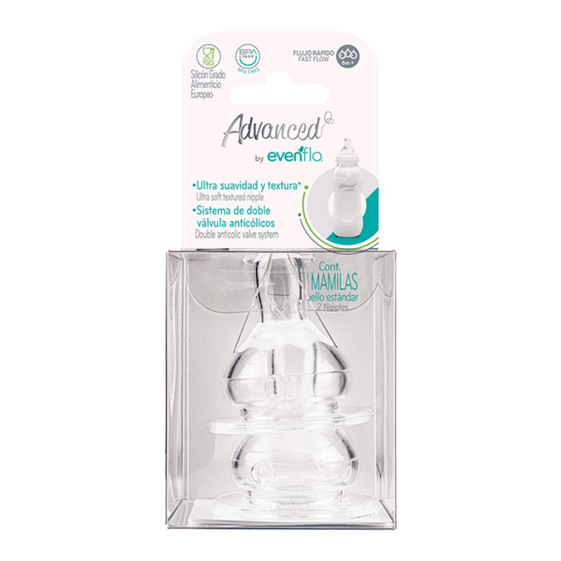 Tetinas Philips Avent Anticolicos Flujo Rapido 2pz