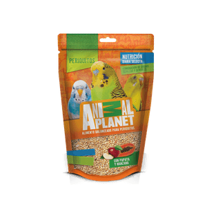 Alimento para Ave Periquitos Bolsa Hermética 500 g Alimento para Ave Pericos Sachet 45 g