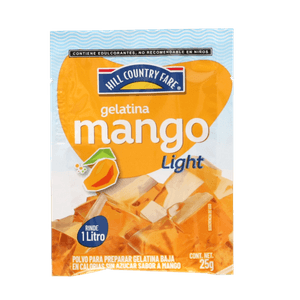 HCF Gelatina en Polvo Light Mango 25 g