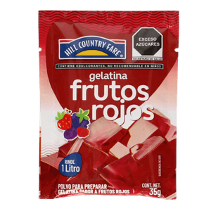 HCF Gelatina en Polvo Frutos Rojos 35 g