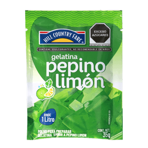 HCF Gelatina en Polvo Pepino Limón 35 g