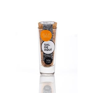 Sal de Aqui Flor de Sal con Chapulin 50 g