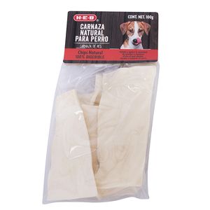 HEB Carnaza Natural de Res para Perro 100 g Carnaza Natural de Res para Perro Hueso