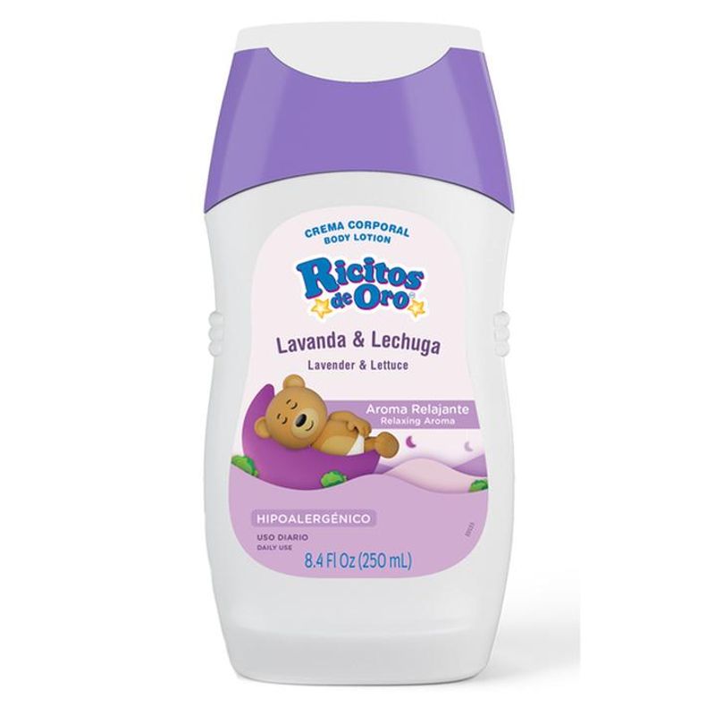 Aceite Corporal Ricitos de Oro aroma Lavanda y Lechuga 100ml