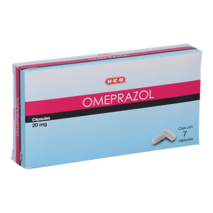 Omeprazol 20 Mg 7 Capsulas 1 Pz