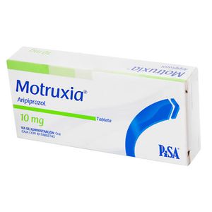 Motruxia 10 Mg C/10 Tab Aripiprazol 1 Pz