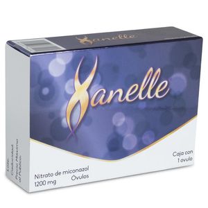 Xanelle 1200 Mg 1 Ovulos Nitrato de Miconazol 1 Pz