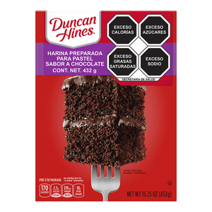 Duncan Hines Harina Para Pastel Chocolate 468 g