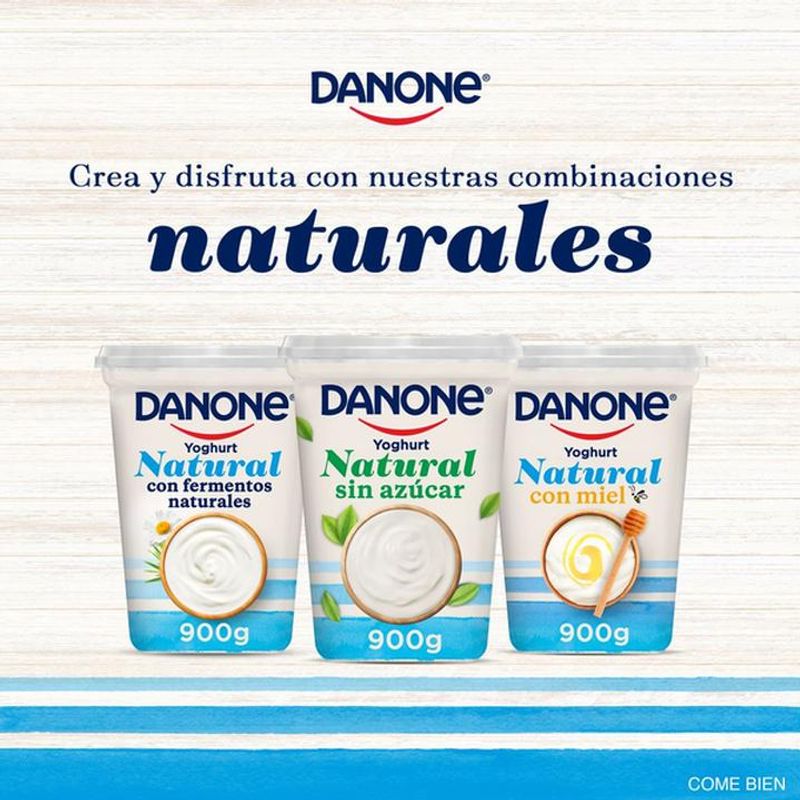 Danone Yogurt Natural sin Azúcar 900 g - H-E-B México