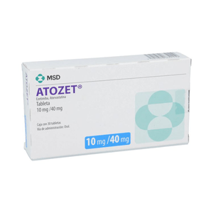 Atozet 10/40 Mg 30 Tab Ezetimiba, Atorvastatina 30 Pz