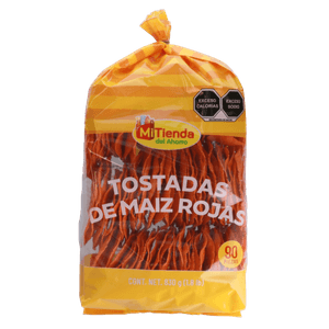 Tostadas Maiz Rojas 90 Pz