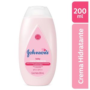 JOHNSON'S Crema corporal para bebé original 200 ml