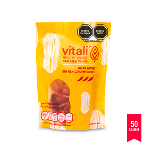 Vitali Plátano Deshidratado Chile 50 g