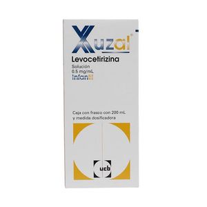 Moksha8 Xuzal Levocetirizina 0.5mg Infantil Solución 200 ml Moksha8 Xuzal  Levocetirizina 0.5mg Infantil Solución 200 ml