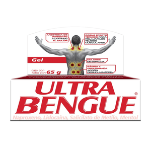 Ultra Bengue Gel Analgesico Inflamacion Y Dolor 65 g