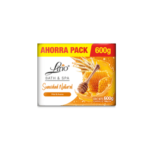 Jabón Multipack Miel & Avena 4 Pz