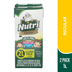 Nutrileche Producto Lácteo Combinado Entera 2 L