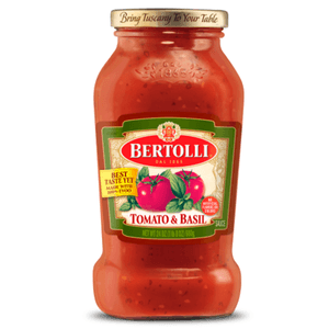 Bertolli Salsa Para Pasta Tomate Y Albahaca 680 g