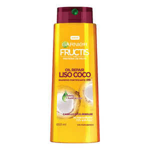 Shampoo Oil Repair Liso Coco 2 en 1 650 Ml