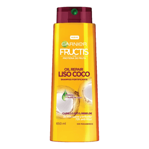 Garnier Fructis Oil Repair Liso Coco Shampoo 650 ml