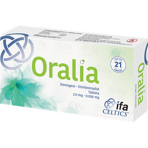 Oralia 2/0.3mg Tabletas 21 21 Pz