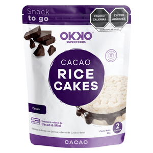 Okko Galletas de Arroz con Cocoa 18 g