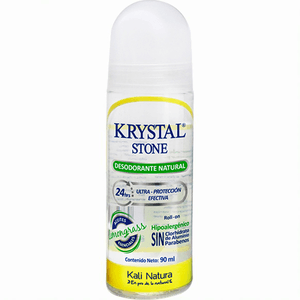 Desodorante Natural Krystal Stone Lemongrass 90 Ml