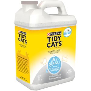 Tidy Cats Arena para Gato Con Glade 9.07 kg Pañal para Perro HEB Puddle Busters Jumbo XL 50 pz