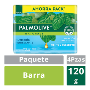 Jabón Multipack Purificante Frescura Menta 4 pz Jabón Multipack Purificante Frescura Menta  4 Pz