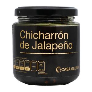 Chilcharrón de Jalapeño con Aceite Frasco 180 Gr