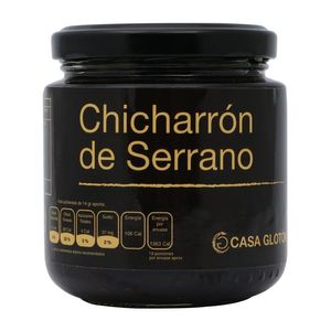 Chicharrón de Serrano con Aceite Frasco 180 Gr