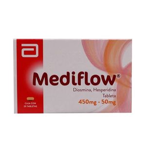 Mediflow 450/50 Mg 20 Tabletas 1 Pz