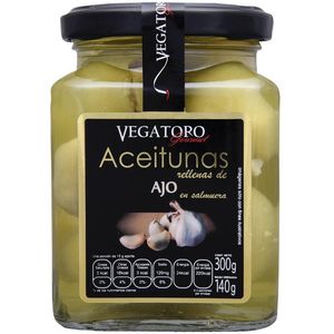 Vegatorio Aceituna Rellenas de Ajo 300 g