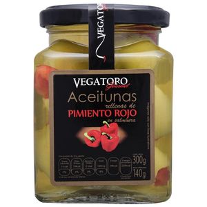 Vegatorio Aceituna Rellena de Pimiento Rojo 300 g