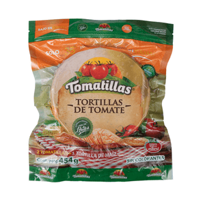 Tortillas de Maiz a Base de Tomate 454 Gr