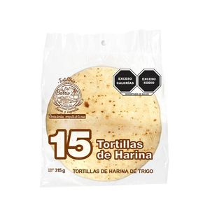 del Barrio Tortilla de Harina de Trigo 315 g