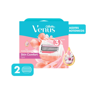 Cartucho de Rastrillo para Mujer Gillette Venus Spa 2 pz