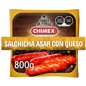 Chimex Salchicha Para Asar con Queso 800 g