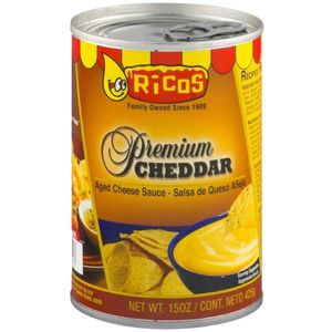 Ricos Salsa Premium Cheddar 425 g