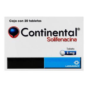 Continental 5 Mg C/20 Tab Solifenacina 20 Pz