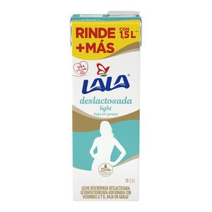 Lala Leche Deslactosada Light Baja en Grasa 1.5 L